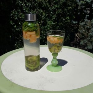 Melon Mint Flavored Water