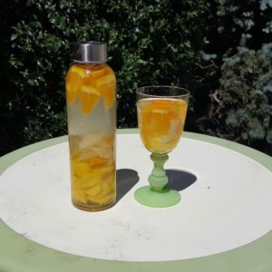 Orange Pineapple and Ginger Flavored Water