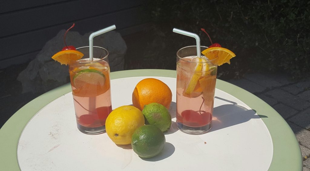 sparkly low calorie non alcoholic sangria FB