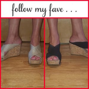 follow myfave White Mountain wedges