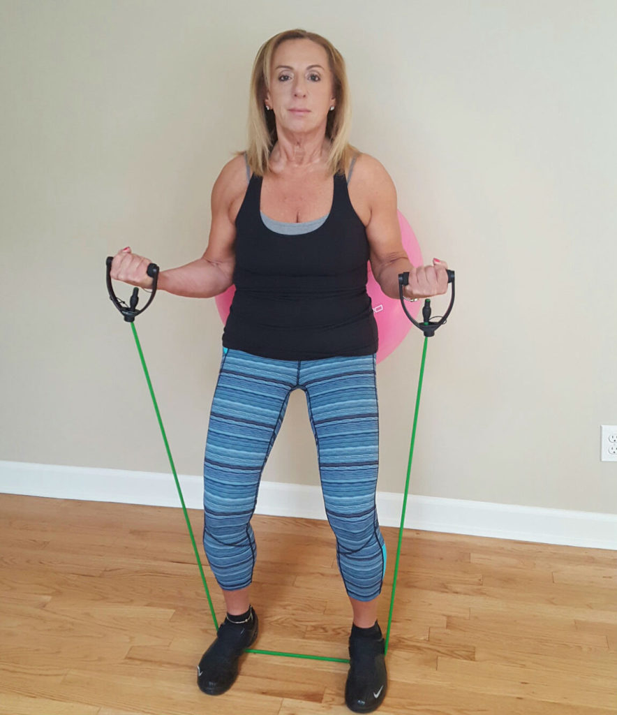 dynapro exercise ball resistance band 