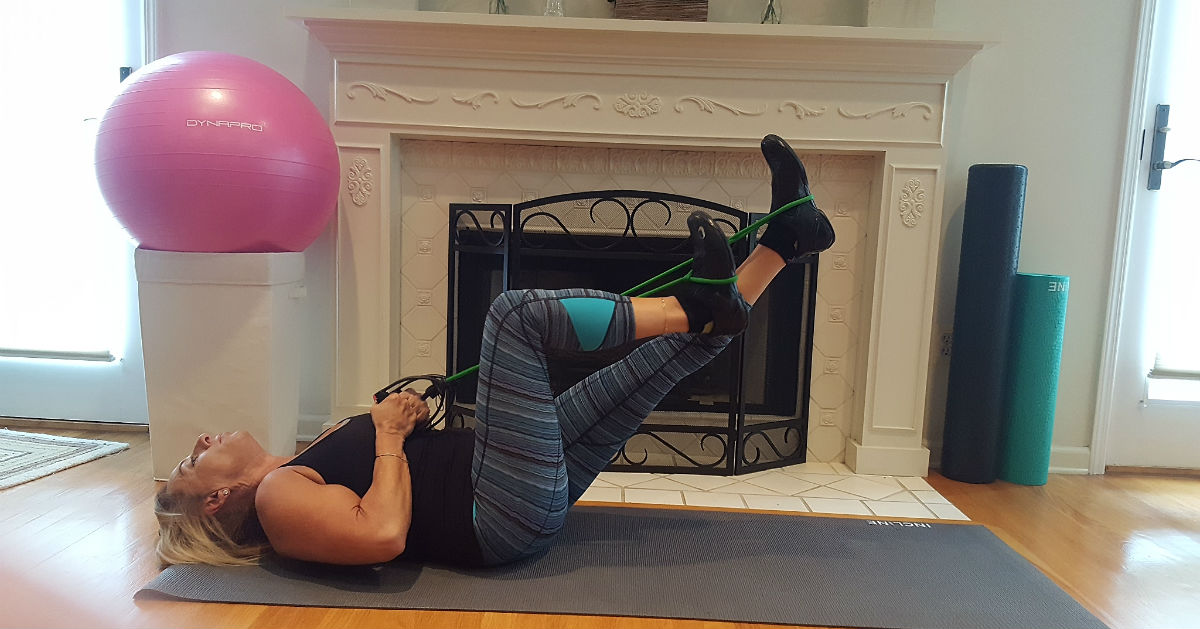 Jumpstart Your Fitness with a Ball and a Band