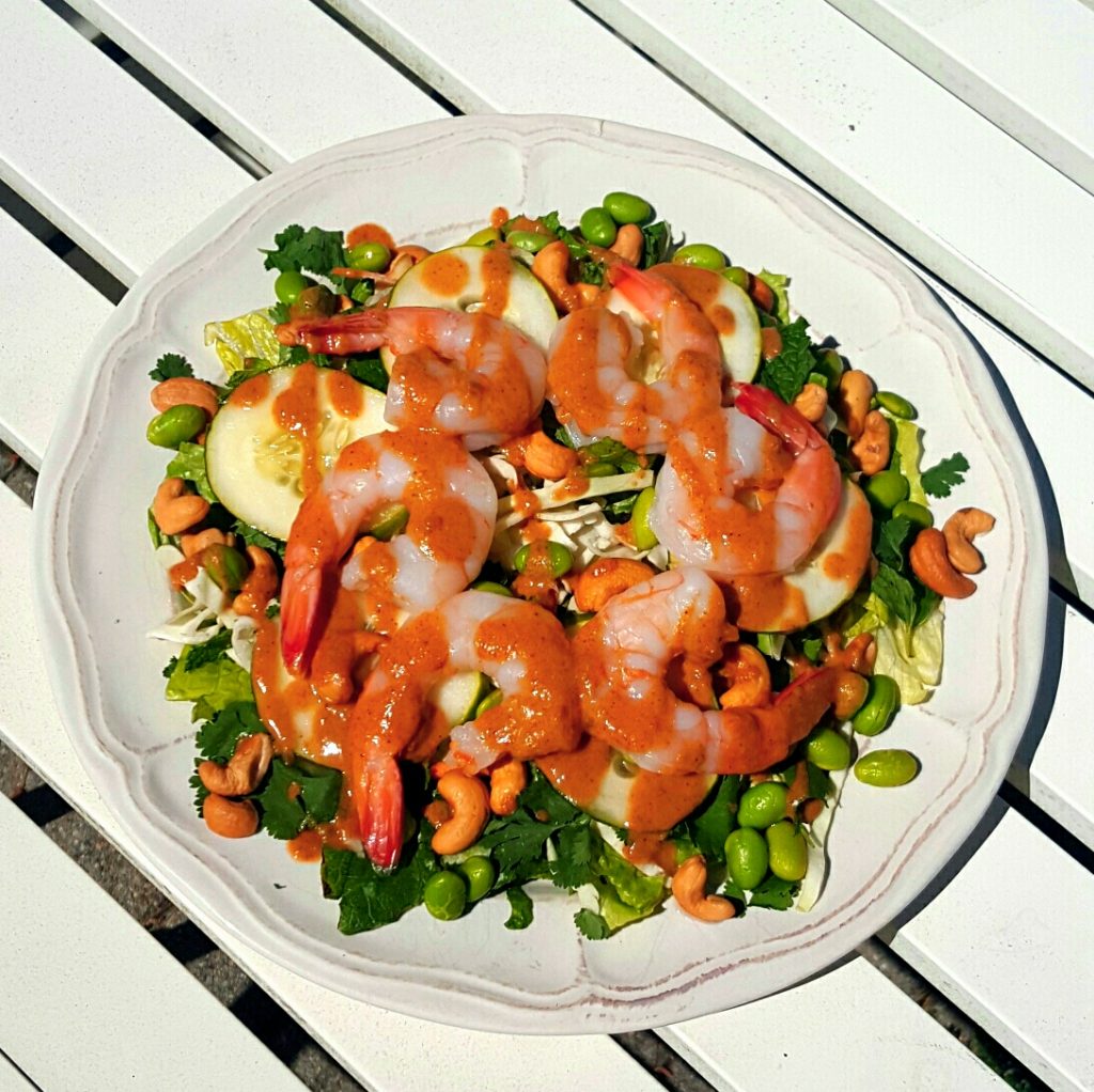 follow-phyllis-tummy tightening thai shrimp salad