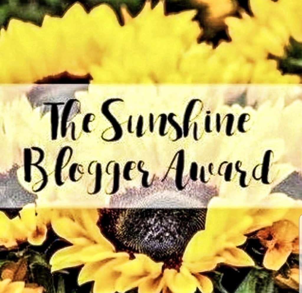 Sunshine Blogger Award